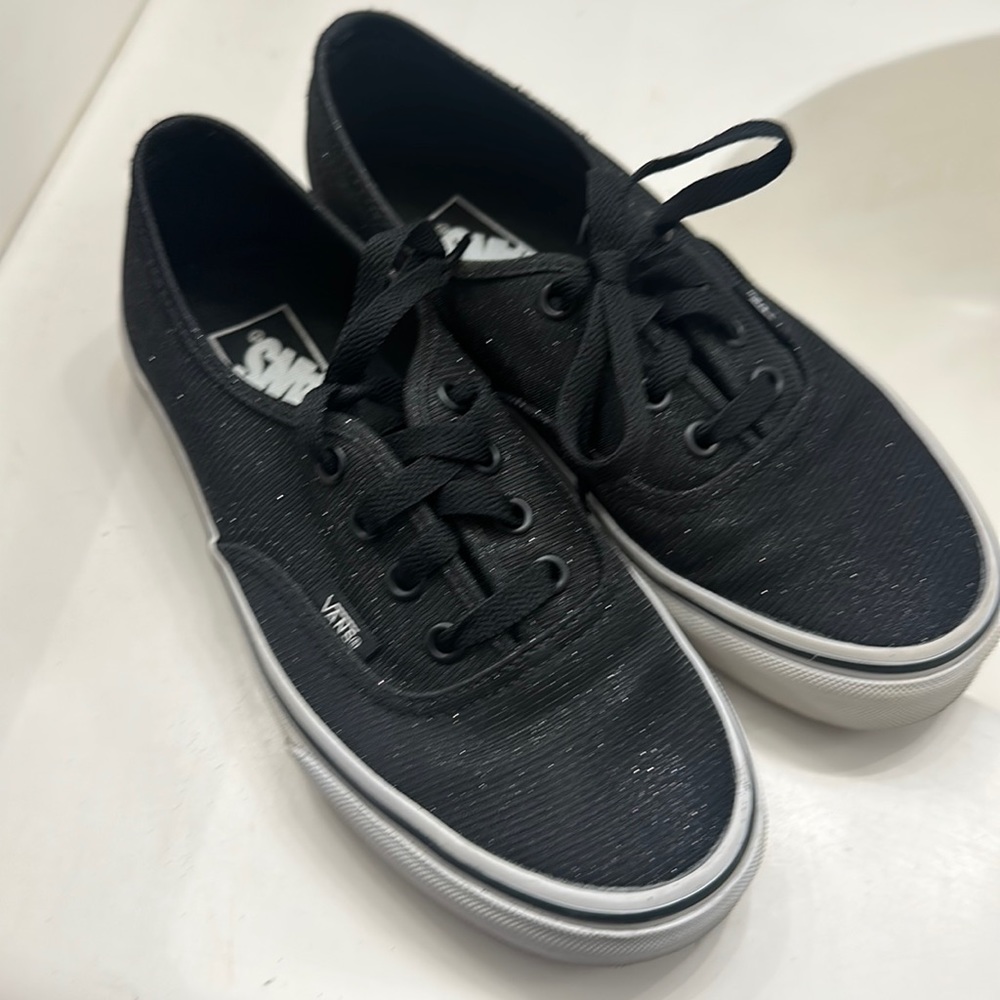Glitter Vans. Will fit women’s size 6.5 - 7.